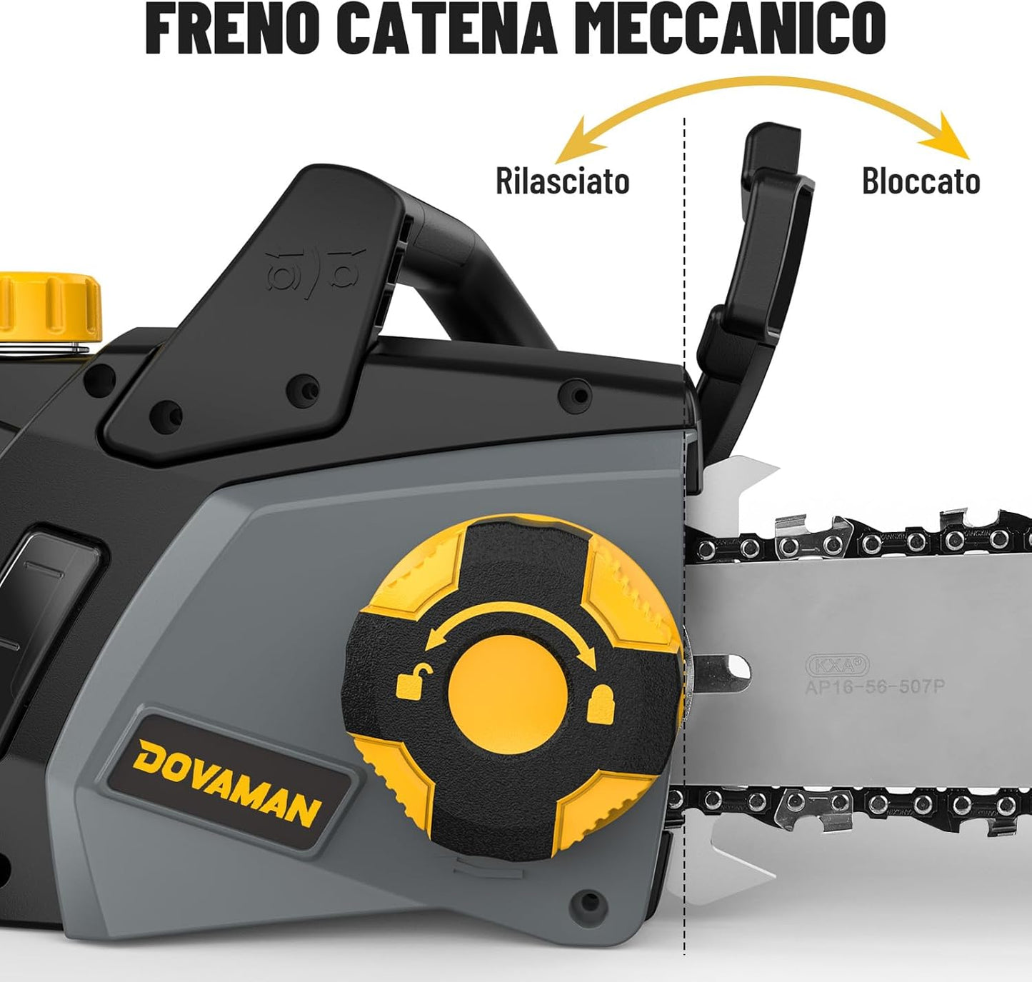 Motosega Elettrica DOVAMAN 2400W