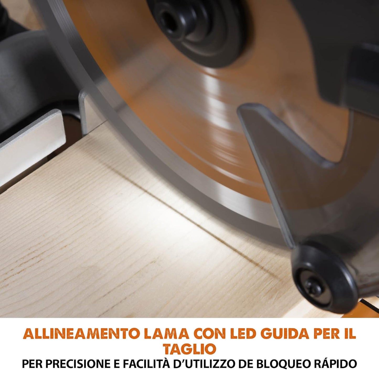 Evolution R185SMS-Li Troncatrice scorrevole cordless Include batteria 4 Ah e caricabatterie