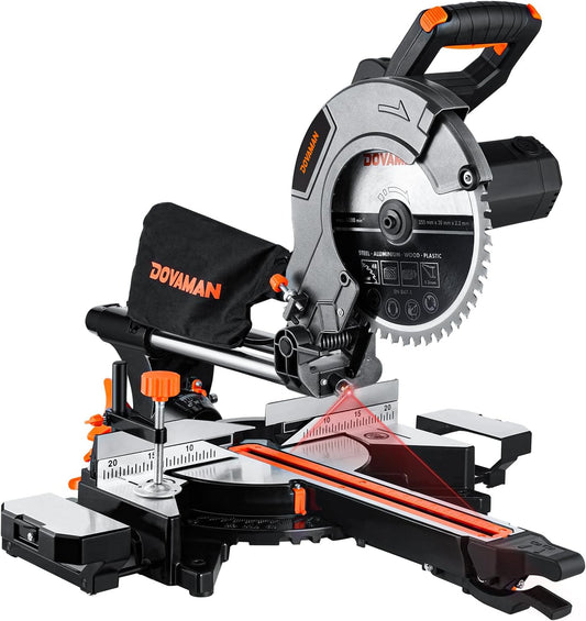 Troncatrice Radiale 2000W, Doppia Velocità 3200/5000 RPM DOVAMAN DMS01A